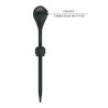 Pretty Love Anneau Vibrant Curitis Noir